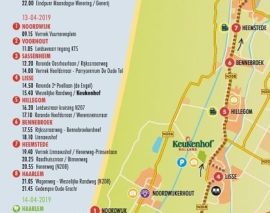 Route Bloemencorso 2019