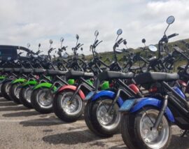 e-chopper-scooter verhuur
